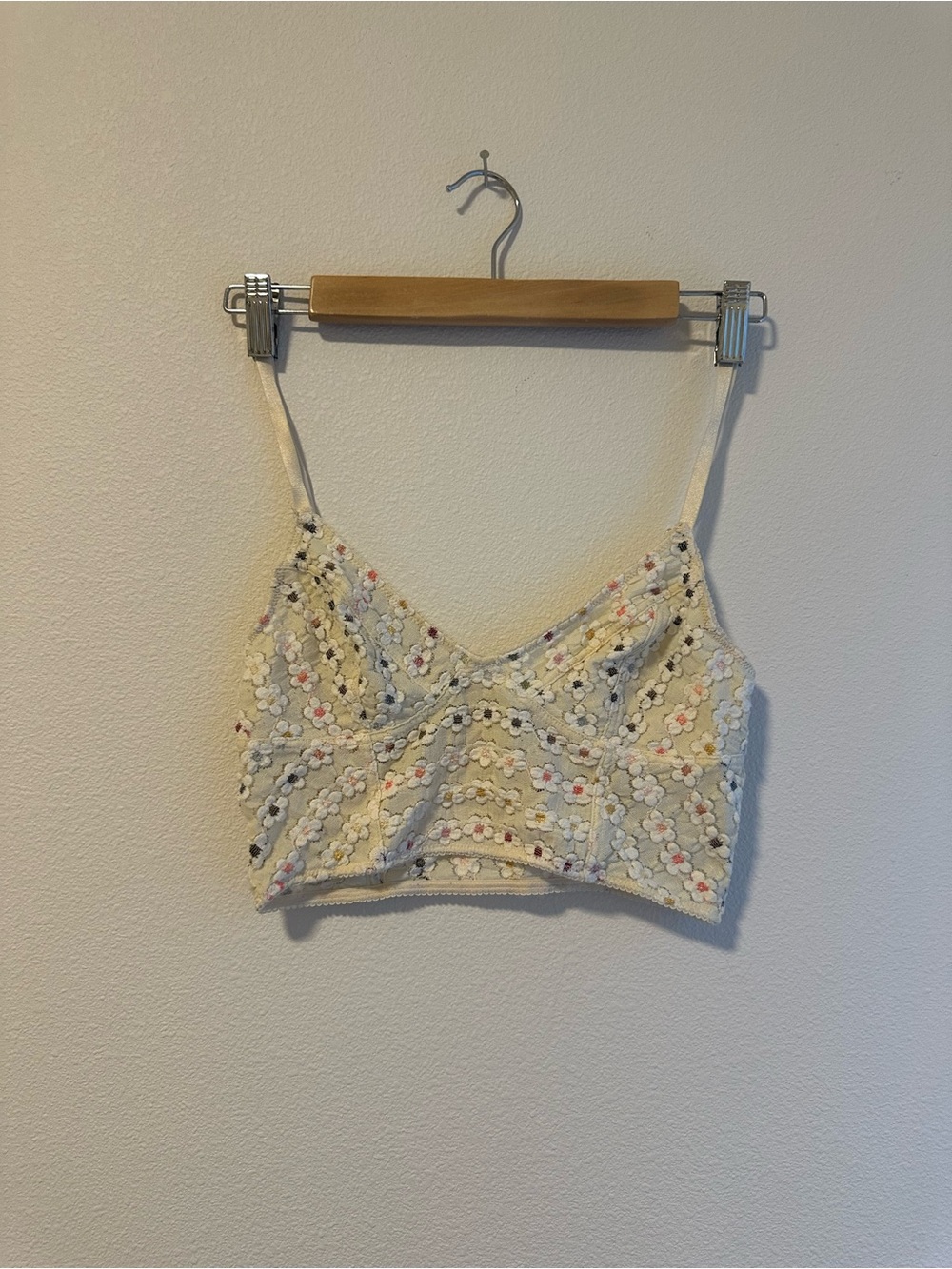 Free People BoHo Floral Bralette Women’s Small